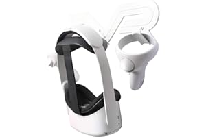 NIUVR VR Wall Mount Storage Stand Hook for Quest 2 Quest 3 Rift-S HP Reverb G2 HTC Vive Vive Pro Cosmos Elite PS VR2 Valve Index, Playstation VR, VR Headset and Controllers Holder(White)