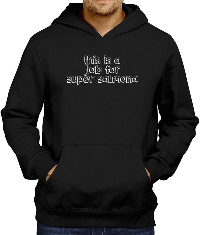 salmon hoodie