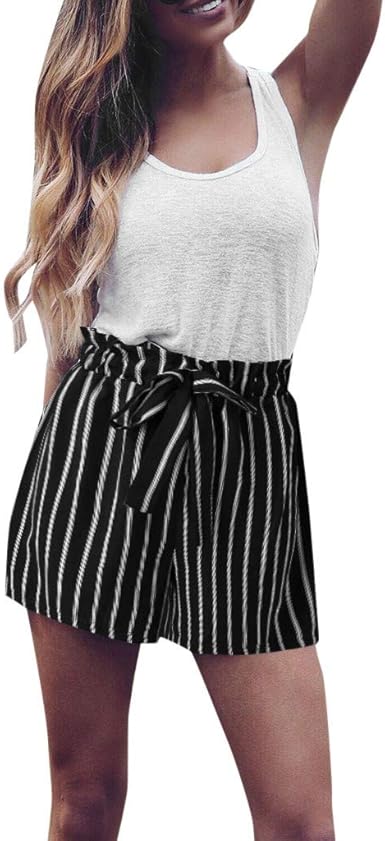 ladies black hot pants