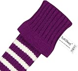 Scott Edward Knitted Golf Head Covers 3Pcs Driver Fairway Hybrid Purple view 7