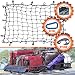 3'x4' Super Duty Cargo Net, Bungee Net Stretches to 6'x8' for Oversized Rooftop Cargo Rack | 12 Tangle-Free Steel Carabiners + 12 Hooks | 3.5"x3.5" Grid Holds Small & Large Loads Tighter primary