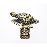Sea Turtle Antique Metal Finial