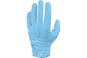 NXT NXTRND Nxtrnd G3 Padded Football Gloves, Sticky Padded Receiver Gloves, Lineman Gloves