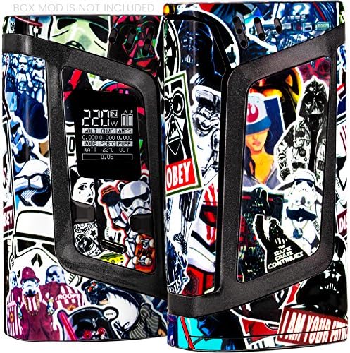 SMOK Alien 220w Skin - Premium Quality Protective Decal Kit - Ultra-Precise Fit Wrap + Bonus / Star Wars Stickerbomb