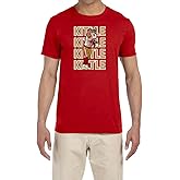 Red San Francisco George Kittle Text Pic T-Shirt