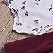 2Pcs Infant Toddler Baby Girls Summer Boho Floral Rompers Jumpsuit Strap Skirt Overall Dress Outfits Set (White, 3-6 Months)