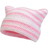 Women Beanie Warm Winter Hats, Soft Knit Lazy Beanie for Women, Women Cat Beanie,Women Fox hat, Slouchy Beanies for Women