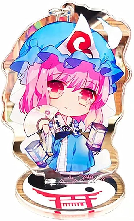 Amazon 東方project キーホルダー アクリルスタンド 両用 全身 アクスタ ペンダント アニメ小物 魔理沙 靈夢 キャラクター 可愛い おしゃれ コスプレ道具 萌えグッズ 展示用 装飾品 誕生日プレゼント 通販