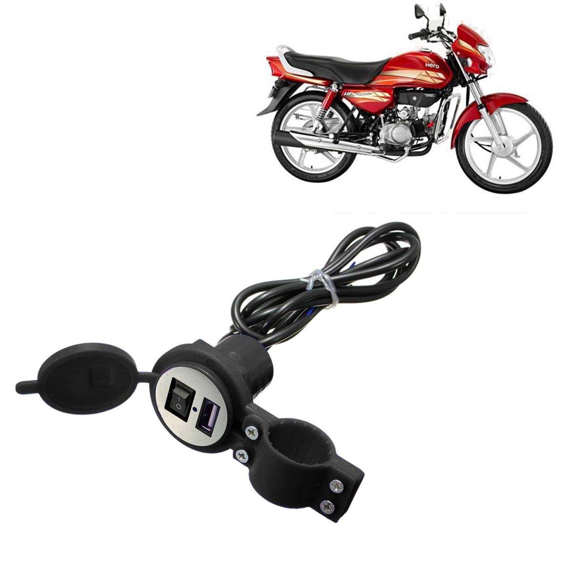 hero honda charging bike