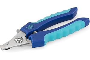 Good Scout Pet Nail Clippers for Cats & Dogs with Safety Guard, 6.5 in