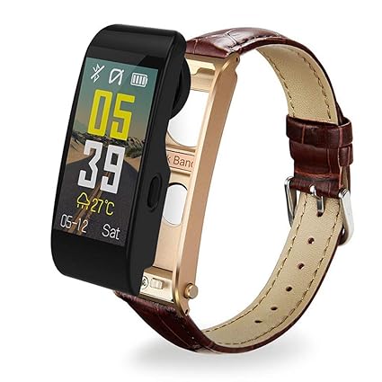 VERYMIN Reloj Inteligente 2 en 1 Smart Watch Bluetooth Headset ...