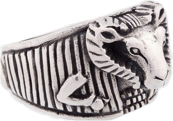 Ezi Zino Designs Goat/Ram Head Gothic Ring
