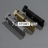 XFORT Brass 45/55T Thumb Turn Euro Cylinder Lock 100mm UPVC Door view 7