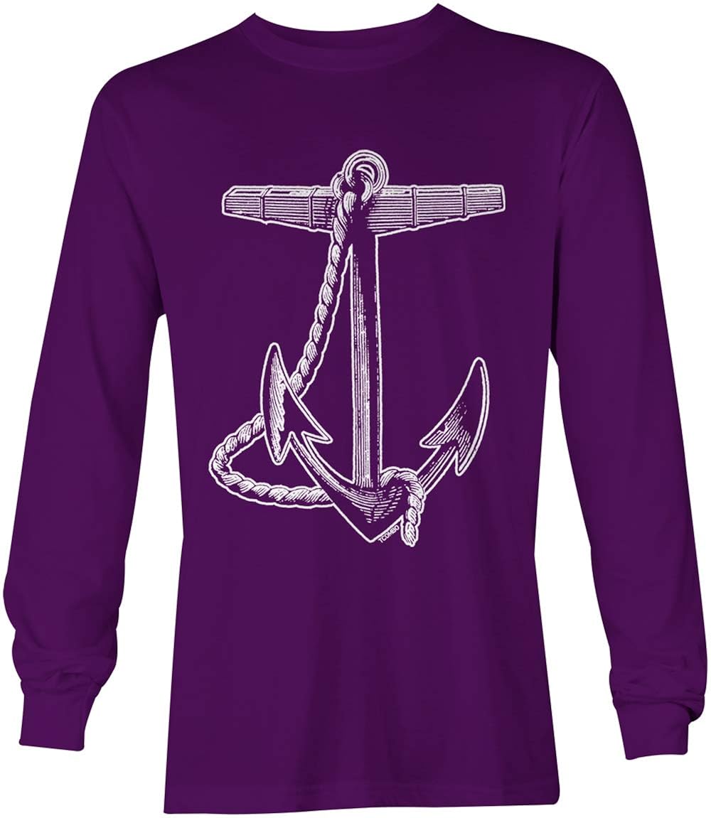 Anchor Nautical Boat Yacht Unisex Long Sleeve Shirt 5862 Jznovelty