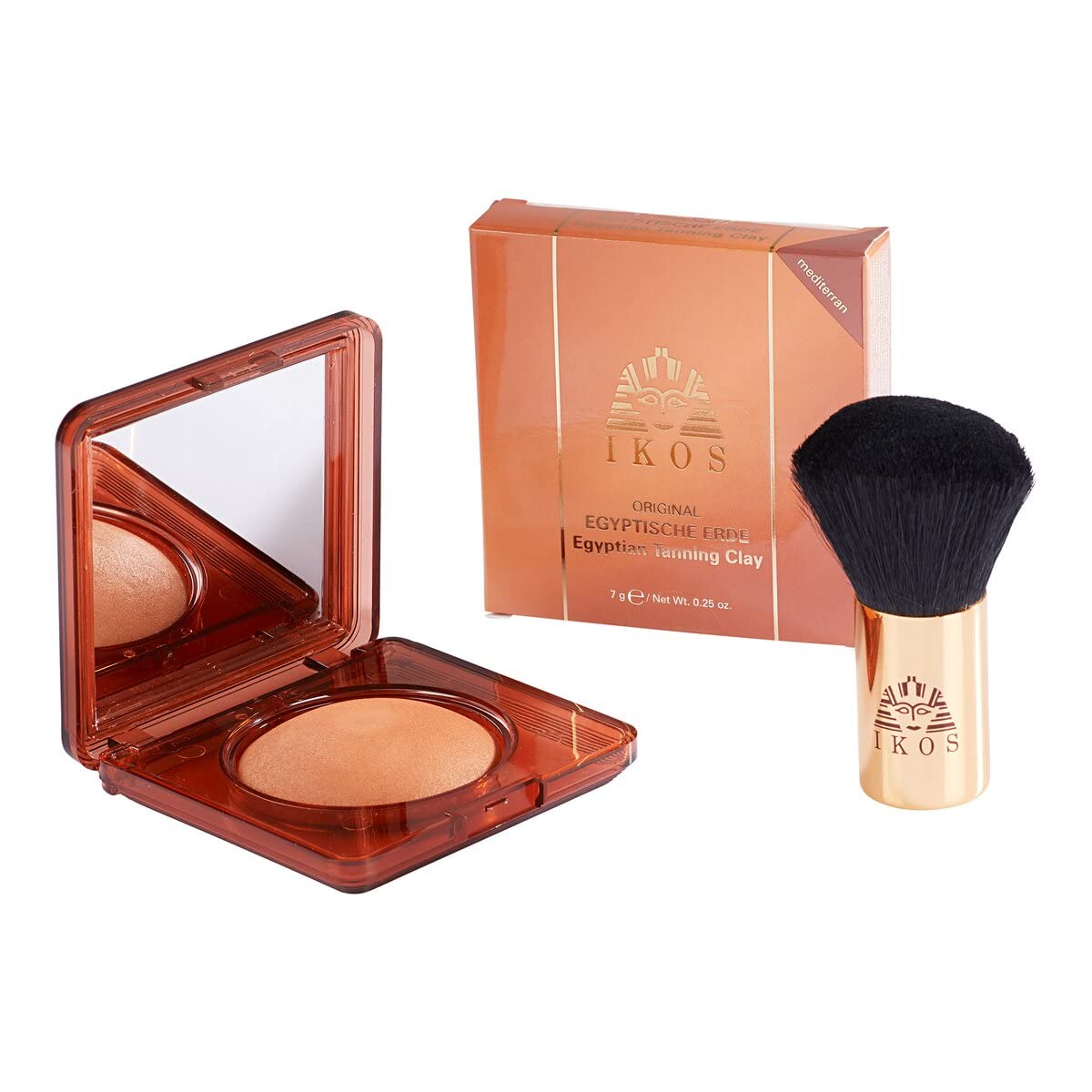 Ikos Original Egyptian Earth – Beauty Set Mediterranean 7 grams + Brush