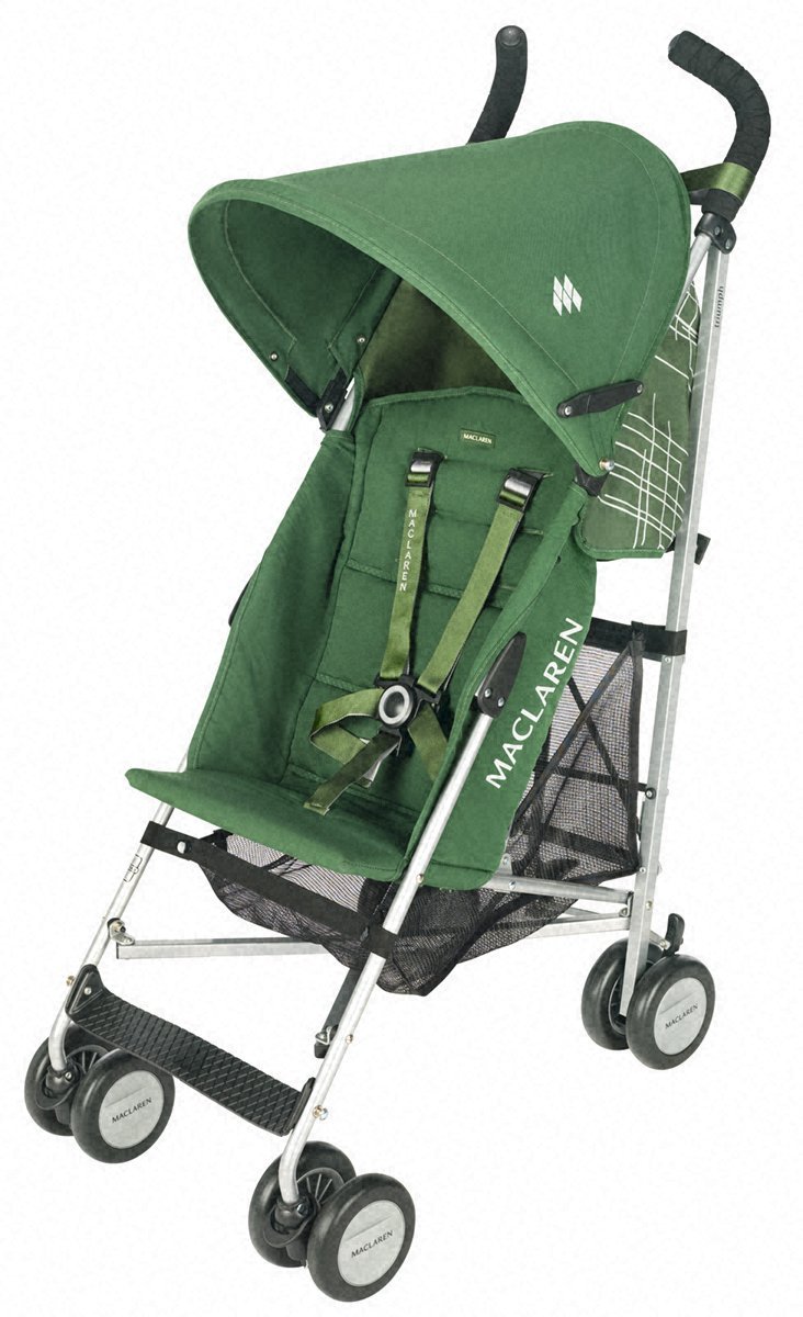 maclaren stroller green