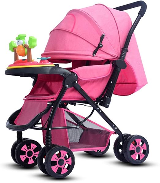 poussette avec plateau