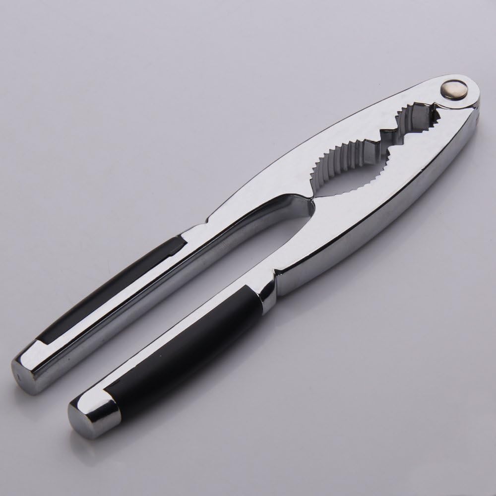 Whitelotous Stainless Steel Nut Walnut Shellfish Lobster Crab Cracker Plier Opener