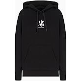 Armani Exchange womens Icon Embroidery Hoodie