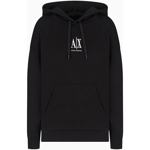 Amazon.com: Armani Exchange A｜X Mens Icon Logo Zip-up Hoodie