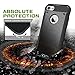 J&D Case Compatible for iPhone SE 2020 / iPhone 8 / iPhone 7 Case, Drop Protection Slim Cushion Shock Resistant Protective TPU Slim Case for iPhone SE 2020 Bumper Case Black