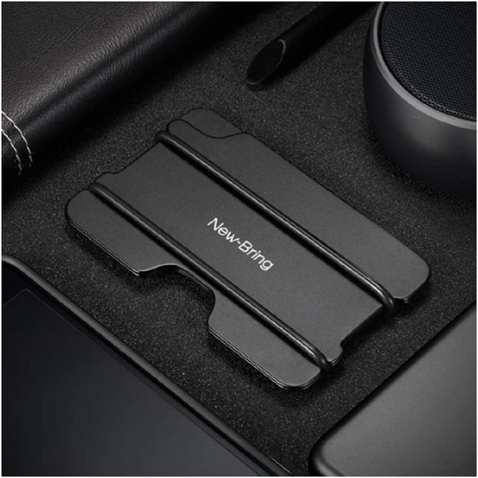 Trend Matters The Most Beautiful Minimalist Slim Wallet EV (Black)