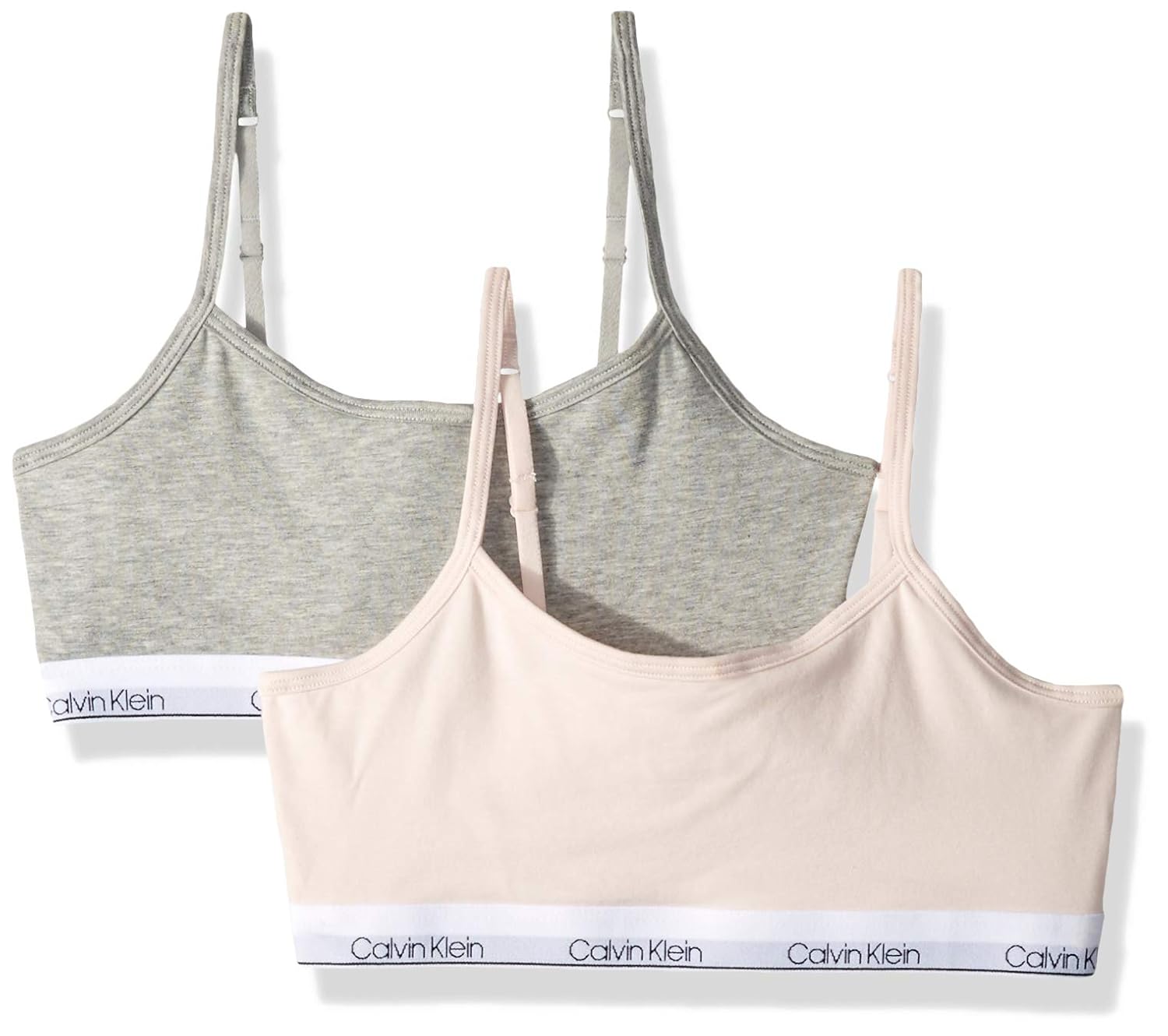 SL146 Kylie Kids Bralette Halter Top / Mint Green & Black main image 1