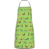 Worltoldb Apron for Women Men with Pockets Waterproof Kitchen Chef Apron for Cooking,BBQ Baking,Gardening,Crafting