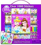 Bendon Disney Princess Sticker Box with Handle Activity Set