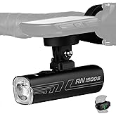 Magicshine RN 1500S Bike Front Lights | 1500 Lumen Remote Control, 16H Max Runtime GoPro Under-Mount, IPX7 Waterproof USB-C Rechargeable for Road &amp; Mountain Cycling