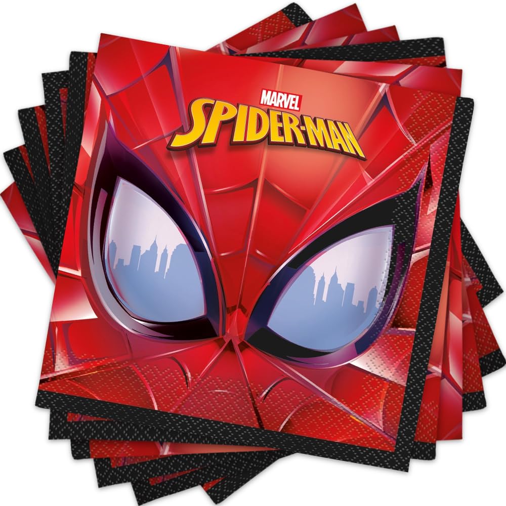 Unique Spider-Man Luncheon Napkins [16 Per Pack]