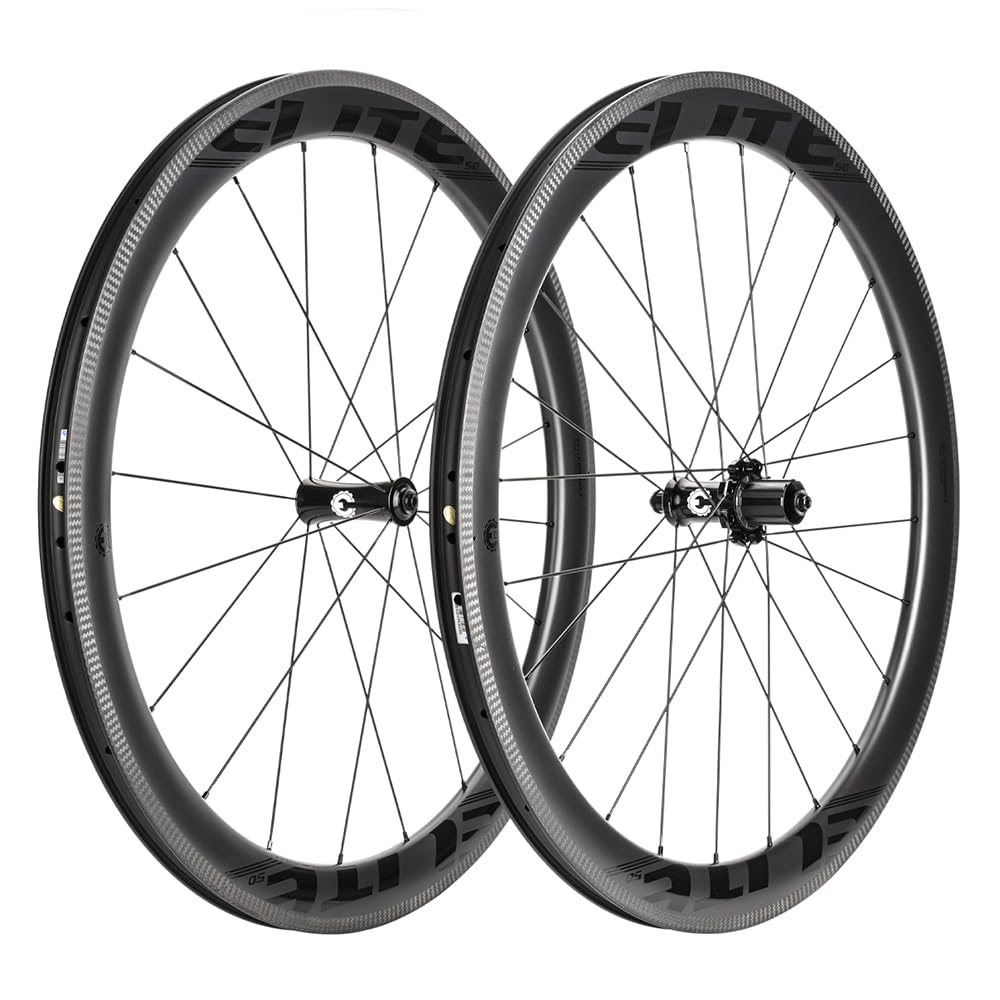 700c Road Bike Carbon Wheels Tubeless Ready Racing Wheelset 50mm Depth 700c Road Bike Carbon Wheels Tubeless Ready Racing Wheelset 50mm Depth