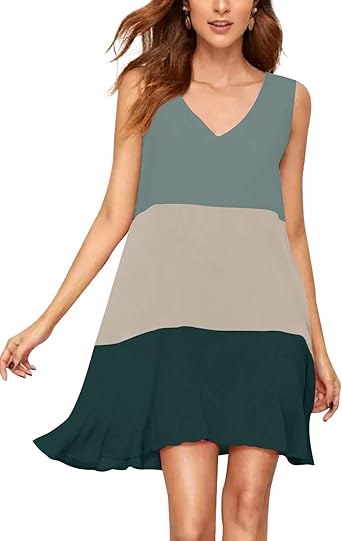 color block summer dresses