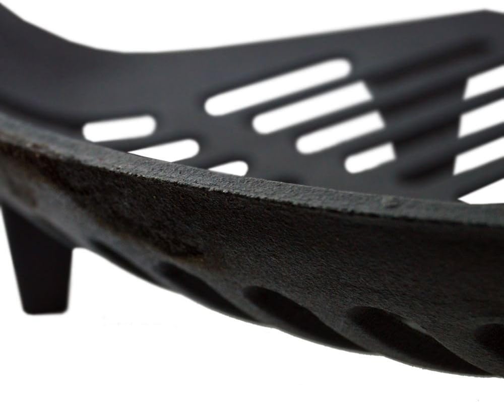 Fire Vida Cast Iron Fire Grate, Medium, Black - Image 3