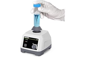 LACHOI Laboratory Vortex Mixer Speed 200-3000rpm Lab Vortex Shaker Touch & Continuous Function Orbital Diameter 4.5mm Shaker Mixer for Tubes Acrylic Paints Nail Polish