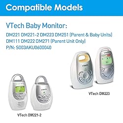 Power Cord for VTech DM221 DM221-2 DM223