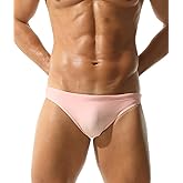 Mens Gradient Swim Briefs Stylish Comfortable Bikini Swimwear Sexy Micro Swimsuit Bathing Suit