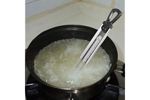 Fydun Maple Syrup Pan Fahrenheit Celsius ℉/℃ Double Scale Display Household Kitchen Hanging Candy Thermometer