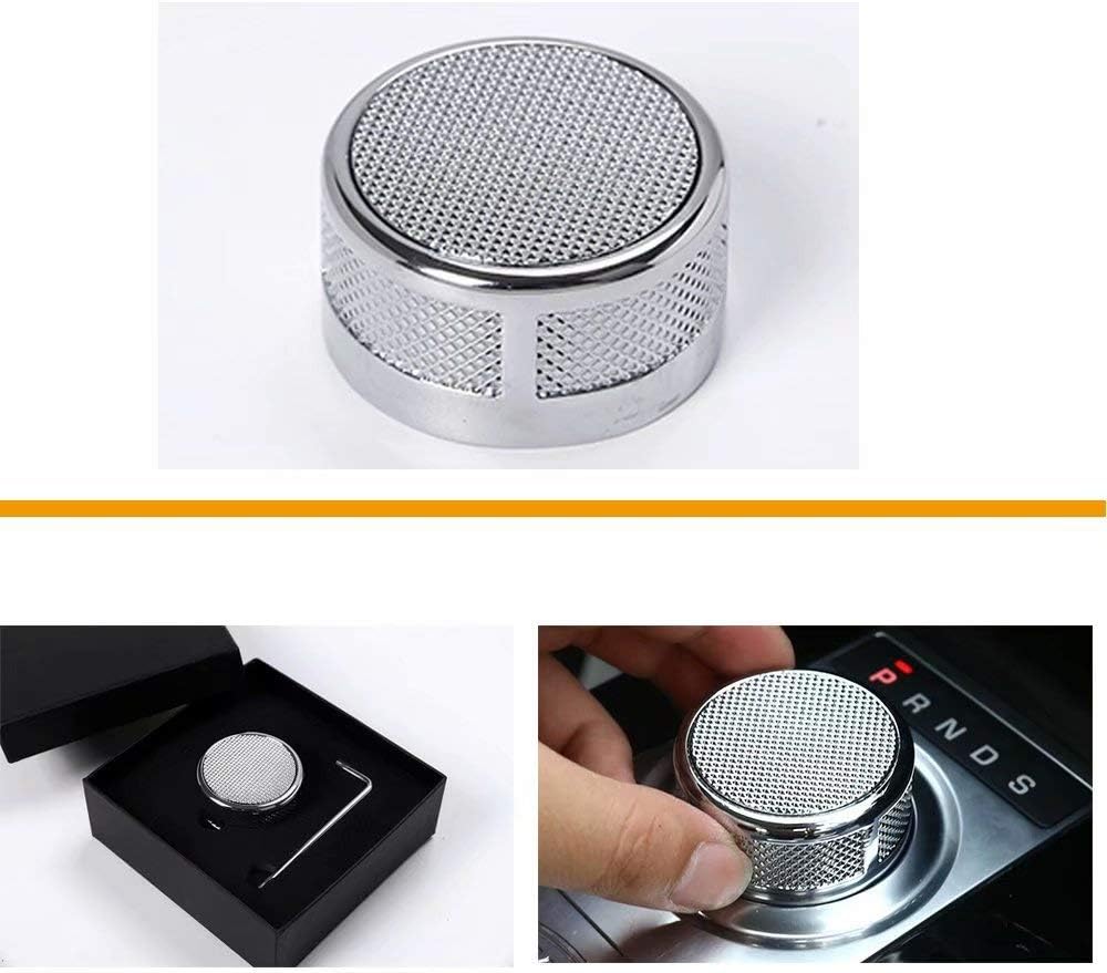TULIN Diamond Style Cap Zinc Alloy Gear Shift Knob Head Car-Styling For Land Rover Discovery Sport For Discovery 4 LR4 For Range Rover Evoque Vogue SV - A style