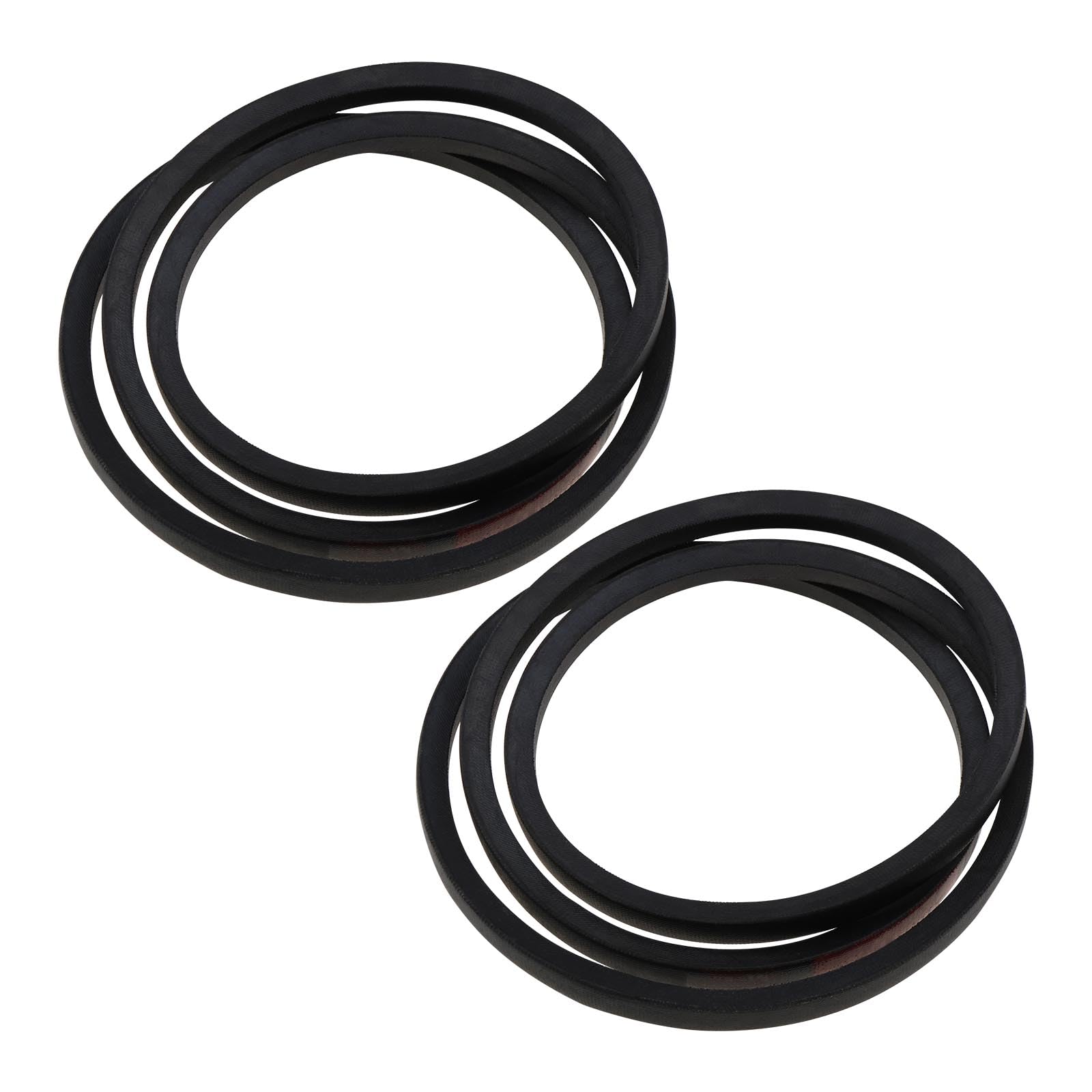 OTOTEC 2PCS A Type Conveyor Belt A58-13 x 1473Li Drive V-belt Rubber Drive Belt Lawnmower Transmission Belt 1473mm Compatible with Hecht 5060 Vg.No. 96500.119