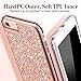 ESR iPhone 7 Case,iPhone 6 Case, Bling Glitter Sparkle Dual Layer Shockproof Hard PC Back + Soft TPU Inner Shell Skin for 4.7