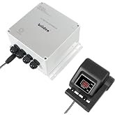 PWM Controller (2025 New), Briidea 12V/24V 50A DC Motor Speed Controller with Handle Control, 5% Precision Speed Control, Waterproof Design &amp; Overheat Protection for Trolling Motors up to 55 lbs