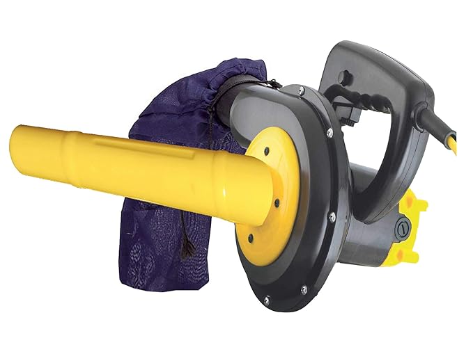 Elmico 100% Copper Binding Variable Speed Air Blower with (Vacuum Suction) Continuously 25 min use (Made in India)/Blowers for Cleaning