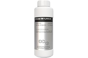 CCS CONSOLIDATED CHEMICAL & SOLVENTS Silicone Oil 1,000cst 500ml (16oz) High Purity
