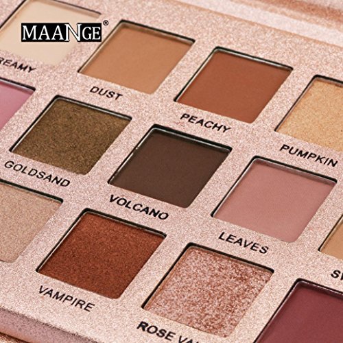 Clearance! Eyeshadow Palette, CieKen Matte Smoky Shimmer Glitter Eye Shadow Primer 18 Colors Makeup Palette Cosmetics (A01)
