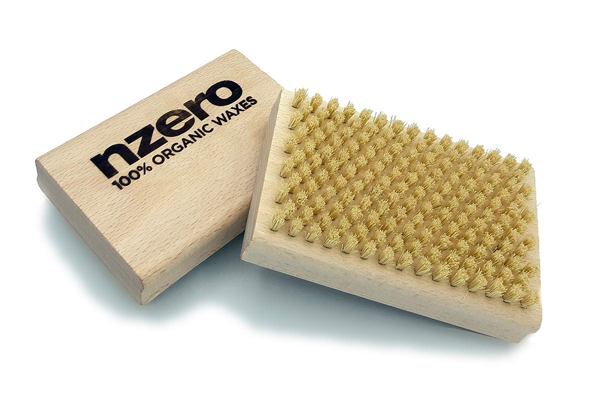 NZEROWAX - Tampico Brush for Ski and Snowboard Maintenance 12x8cm…