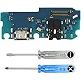 MMOBIEL Dock Connector Compatible with Samsung Galaxy A12 / M12-6.5 inch - - Charging Port - Headphone Port/Microphone Replacement - Type C - Incl. Screwdrivers