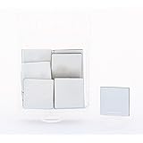 Value Pack of 24 - Dry Erase - Reusable - Blank 1" Square Board Game Chits Tiles Counters Markers DIY D&D