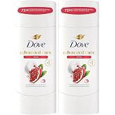 Dove Advanced Care Antiperspirant Stick Revive Pomegrante 2PK 2.6 oz | Advanced Care 72 hour sweat and odor protection for Women