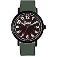 Speidel Original Scrub Watch™ for Nurse, Medical Professionals and Students – Various Medical Scrub Colors, Easy Read Dial, Military Time with Second Hand, Silicone Band, Water Resistant